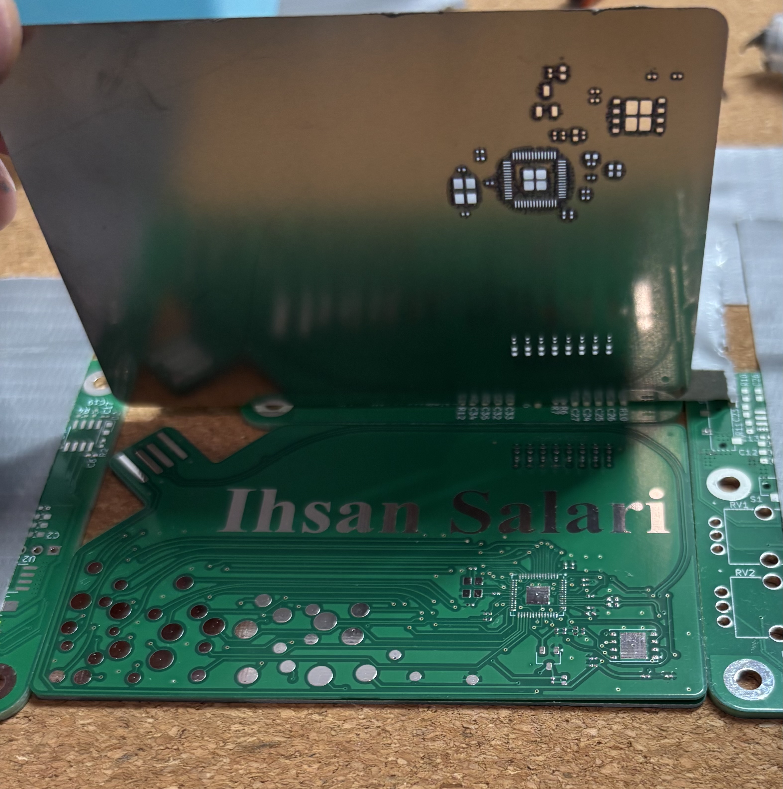 USB Business Card - Progress